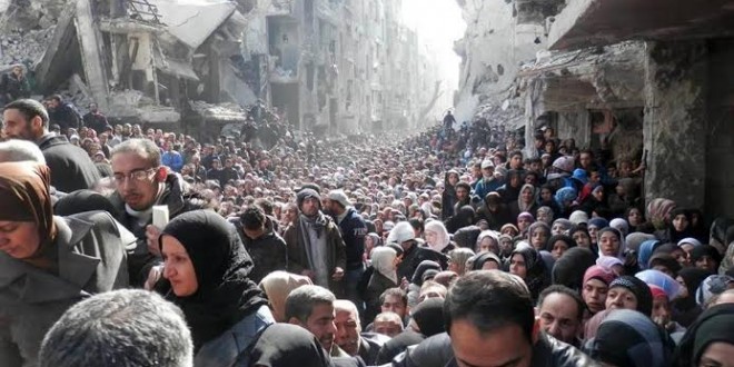 الوفاء الأوروبية تطالب بتجنيب المدنيين في مخيم اليرموك الاقتتال وتدعو إلى هدنة إنسانية