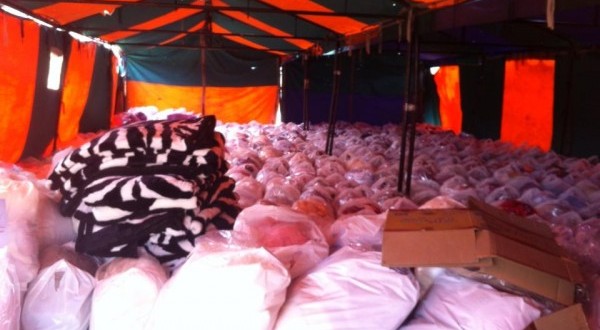توزيع 600 حصة شتوية للعائلات في منطقة ضاحية قدسيا