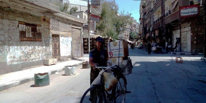 قافلة الوفاء الثالثة عشر – سوريا – مخيم اليرموك 12/08/2015