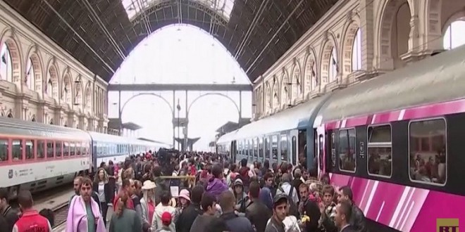 اللاجئون في بودابست .. مشهد مفزع