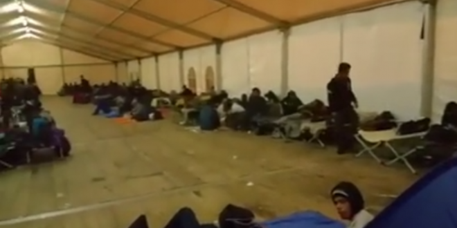 قافلة الوفاء لإغاثة اللاجئين قبل الشتاء – الحدود السلوفينية – النمساوية