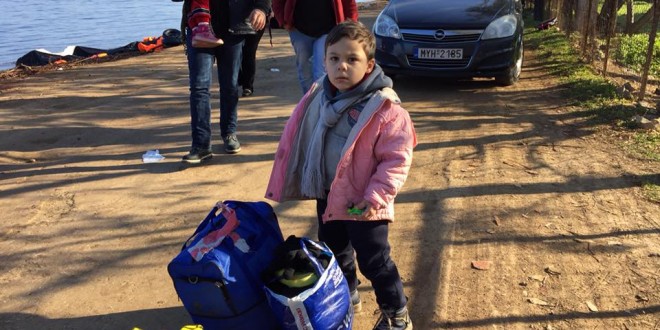 الوفاء الاوروبية تواصل دعم واغاثة اللاجئين القادمين إلى جزيرة ميتيليني اليونانية 29-12-2015